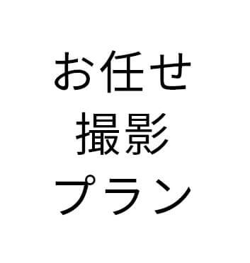 お任せ撮影プラン